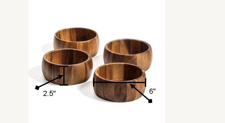 Set of 4 Individual Bowls - 332A-4