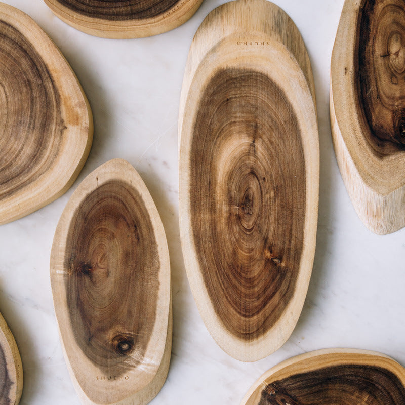 Acacia wood chopping board whole wood