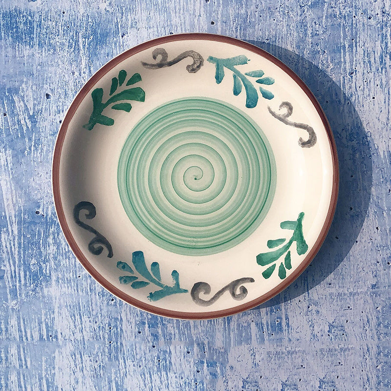 Fruit breakfast ceramic plate