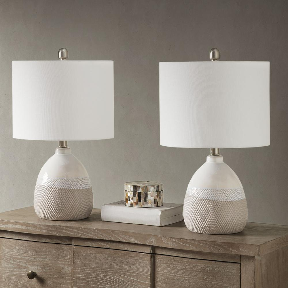 Ceramic Textured Table Lamp