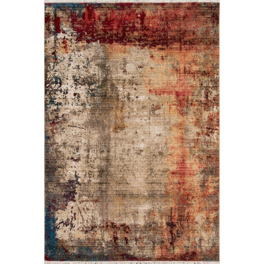 Transitional Runner Area Rug, Multi, 2'3" X 8' Runner