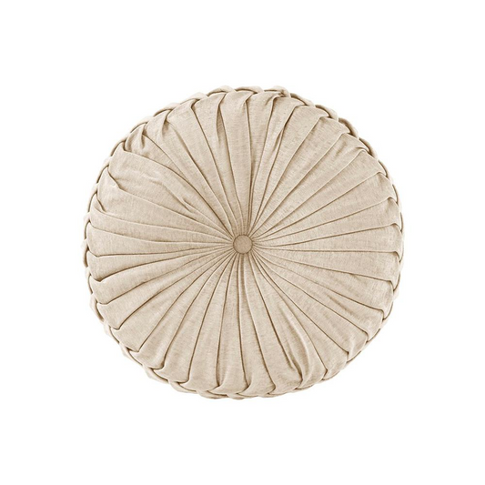 Poly Chenille Round Floor Pillow Cushion