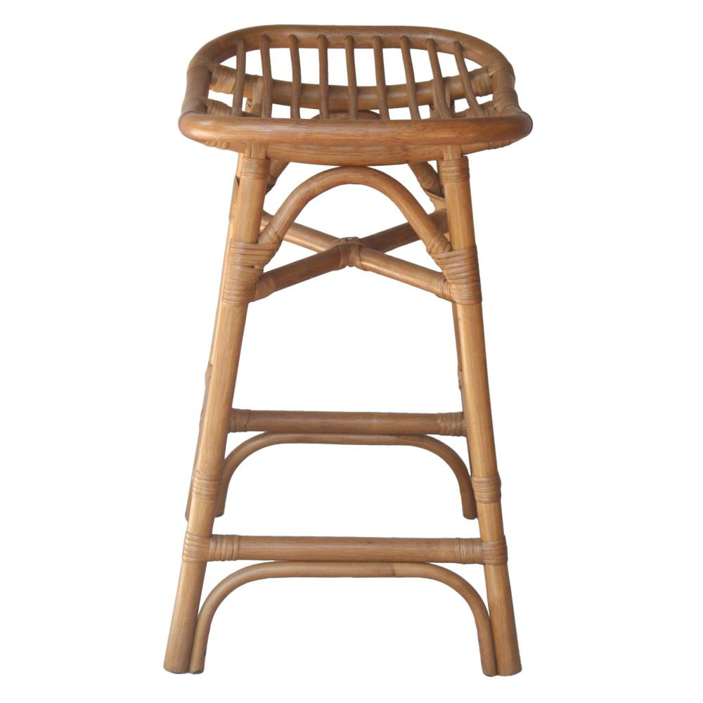 Damara Rattan Counter Stool