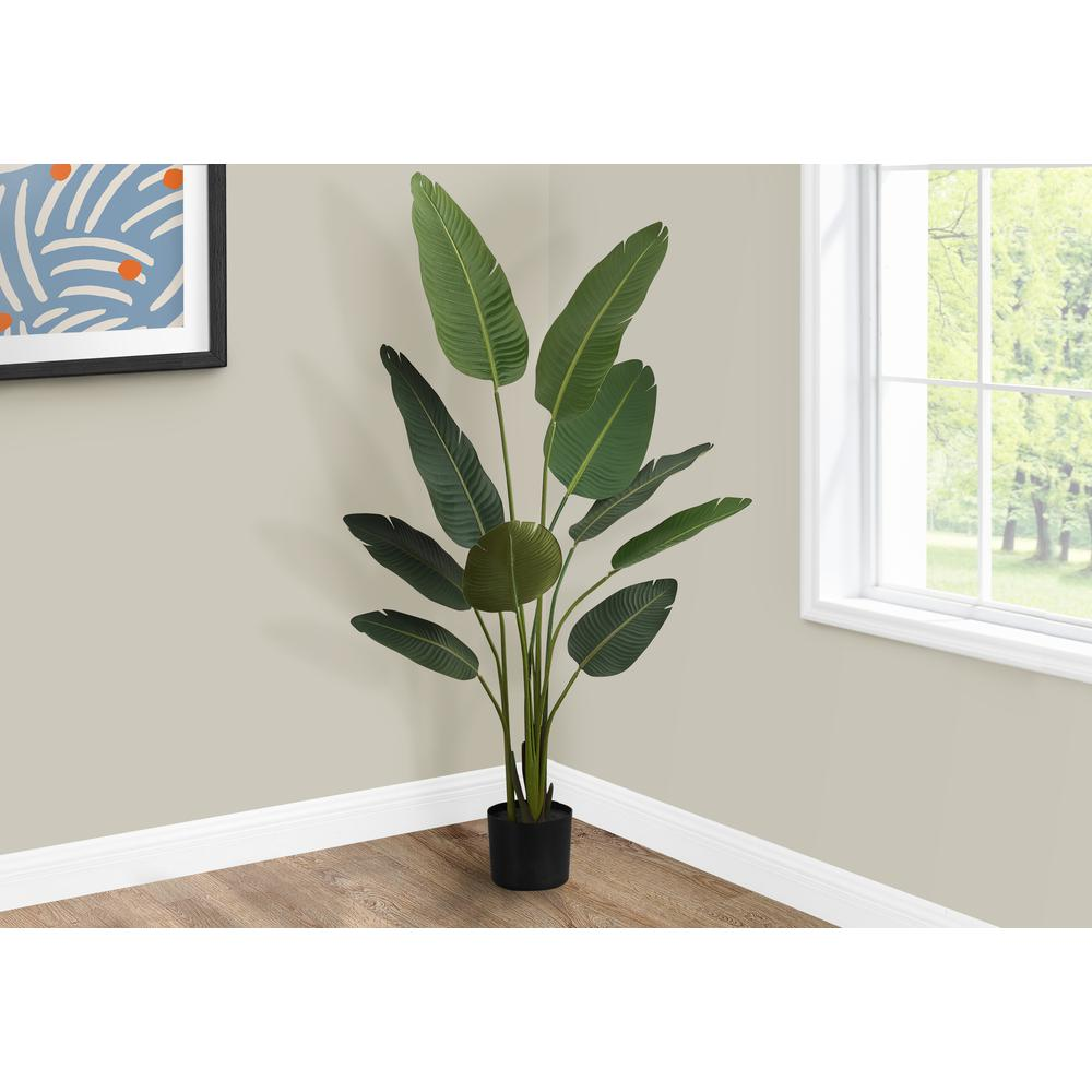 Artificial Plant, 60 Tall, Bird Of Paradise Tree, Indoor, Faux, Fake, Floor