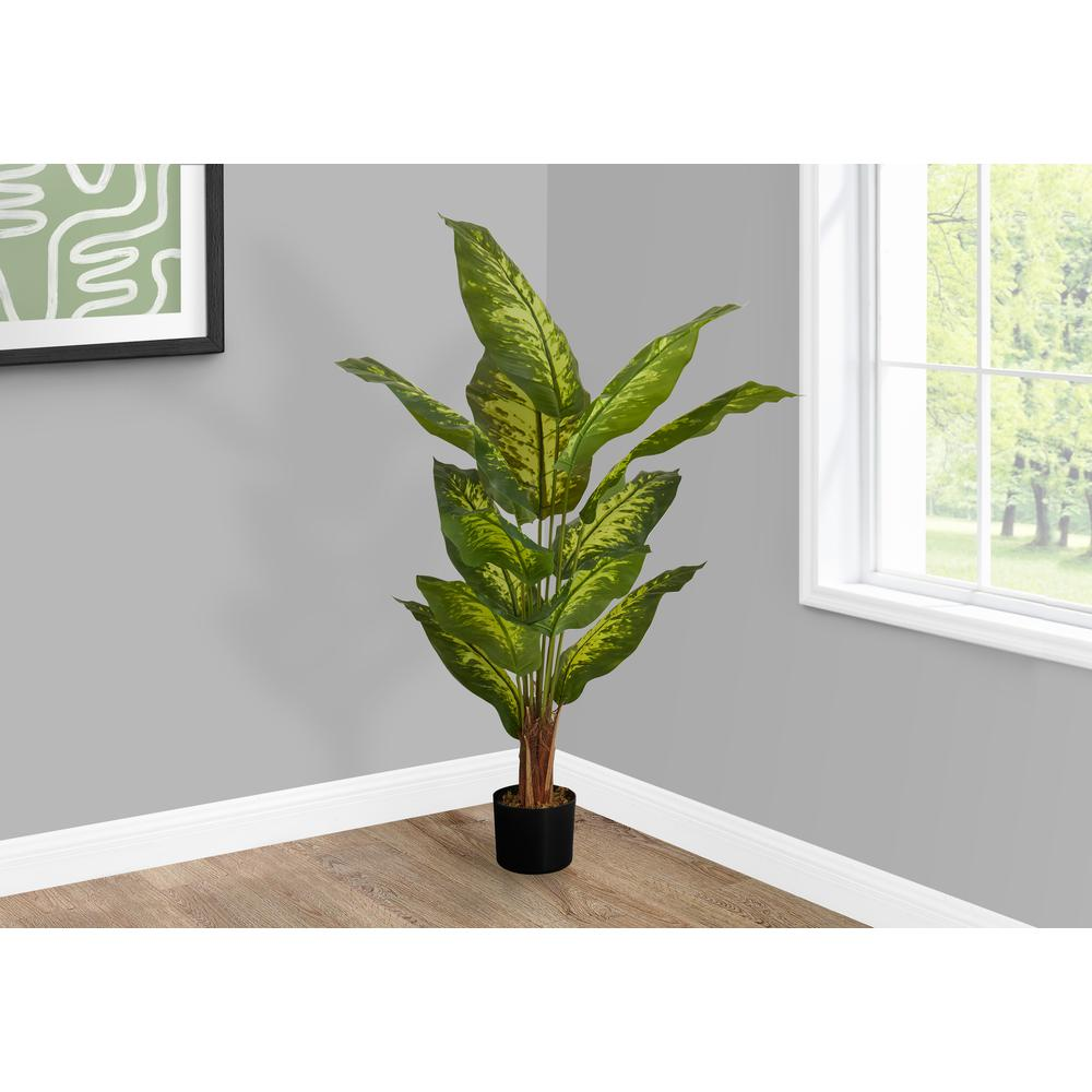 Artificial Plant, 47 Tall, Evergreen Tree, Indoor, Faux, Fake, Floor, Greenery