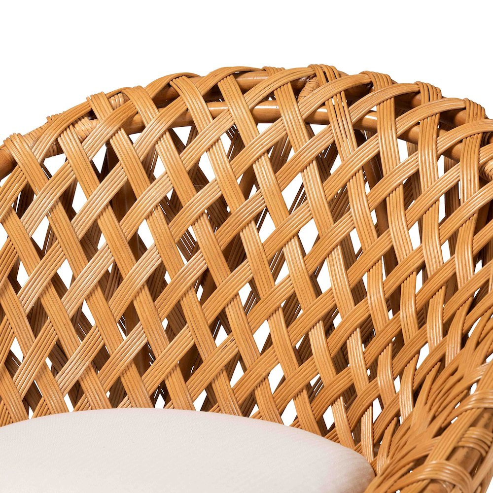 Robista Bohemian Natural Rattan Accent Chair