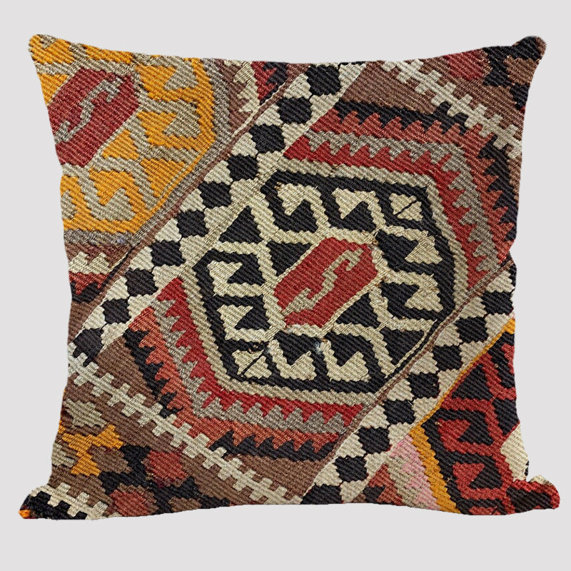 Modern Minimalist Bohemian Pillow Printed Polyester Cushion Cover