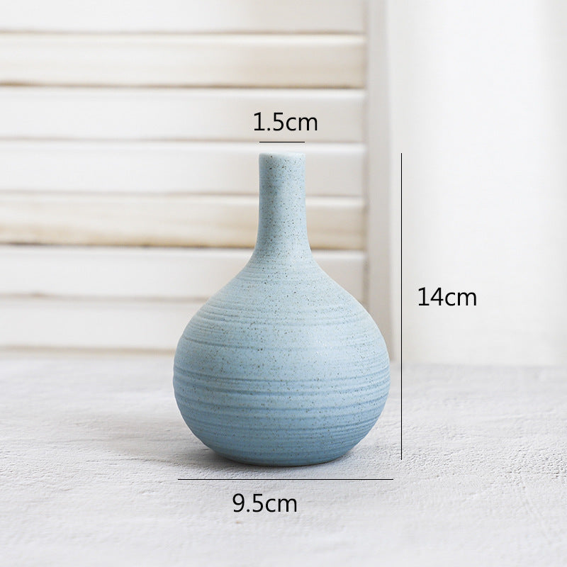 Creative Home Ceramic Crafts Ceramic- Desk Hydroponic Decoration Vase