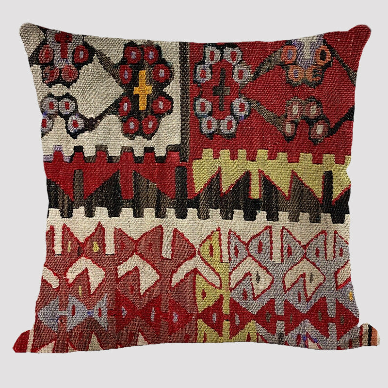 Modern Minimalist Bohemian Pillow Printed Polyester Cushion Cover