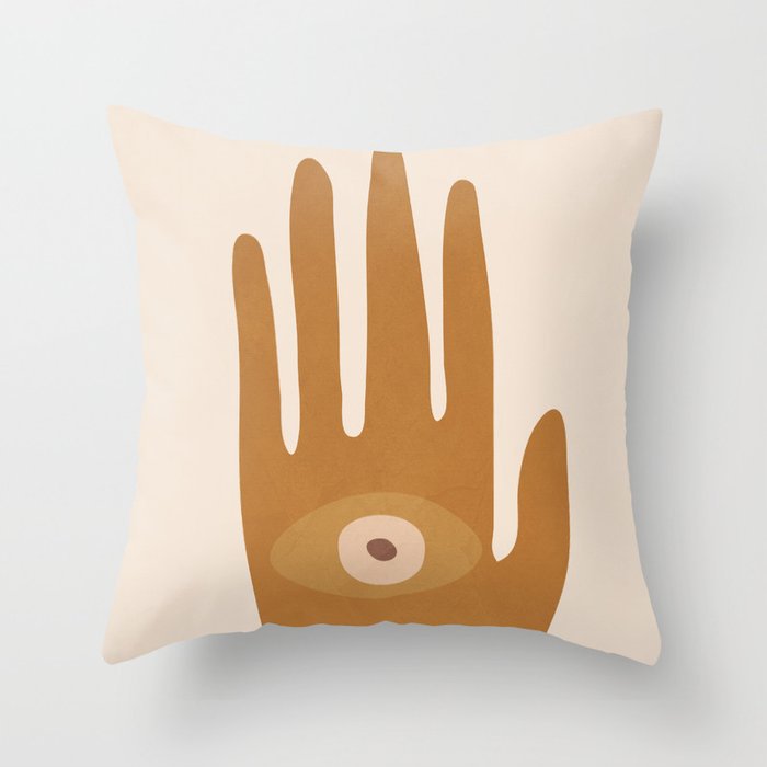 Modern Simple Abstract Pillowcase Simple Geometric Peach Skin Pillow