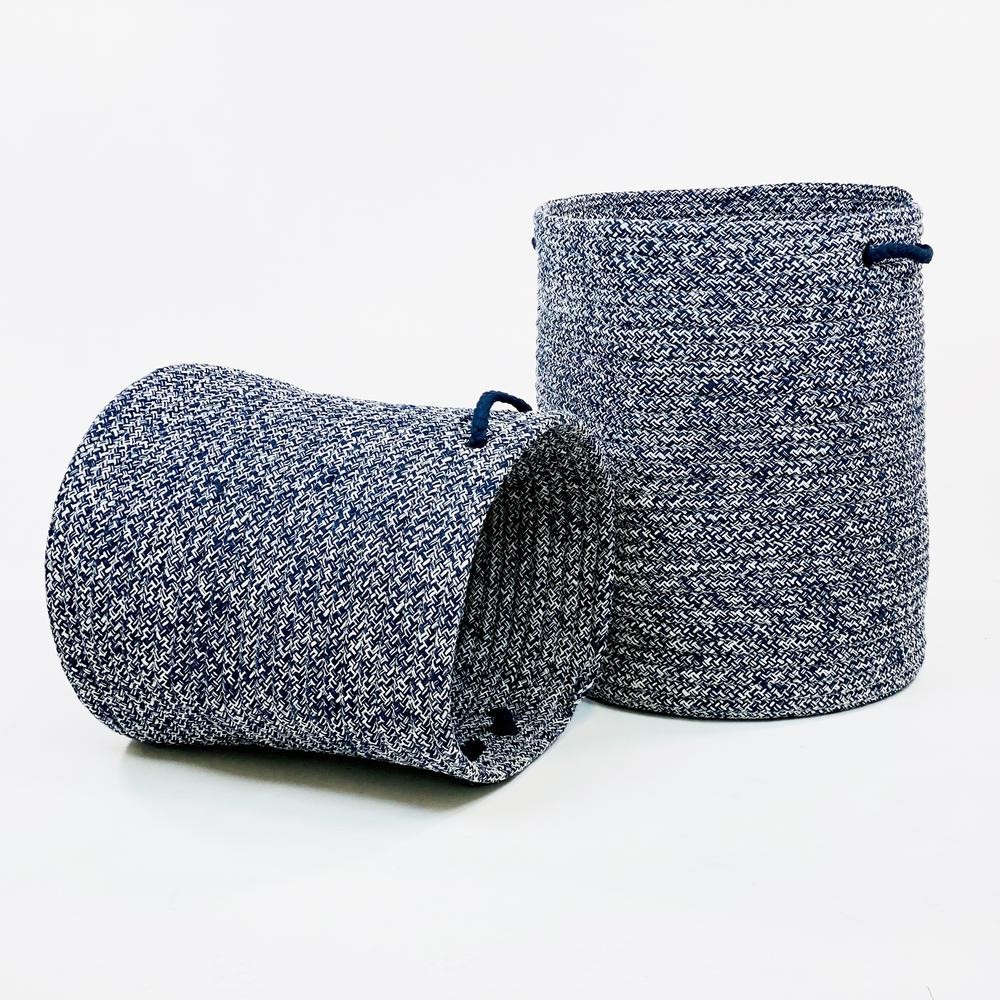 Galaxy Weave Hampers - Blue 17"x17"x22"