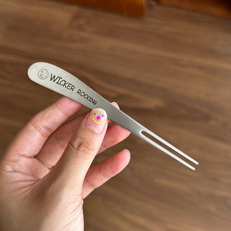 Children's Tableware Fruit Fork