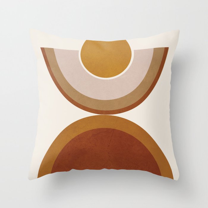 Modern Simple Abstract Pillowcase Simple Geometric Peach Skin Pillow