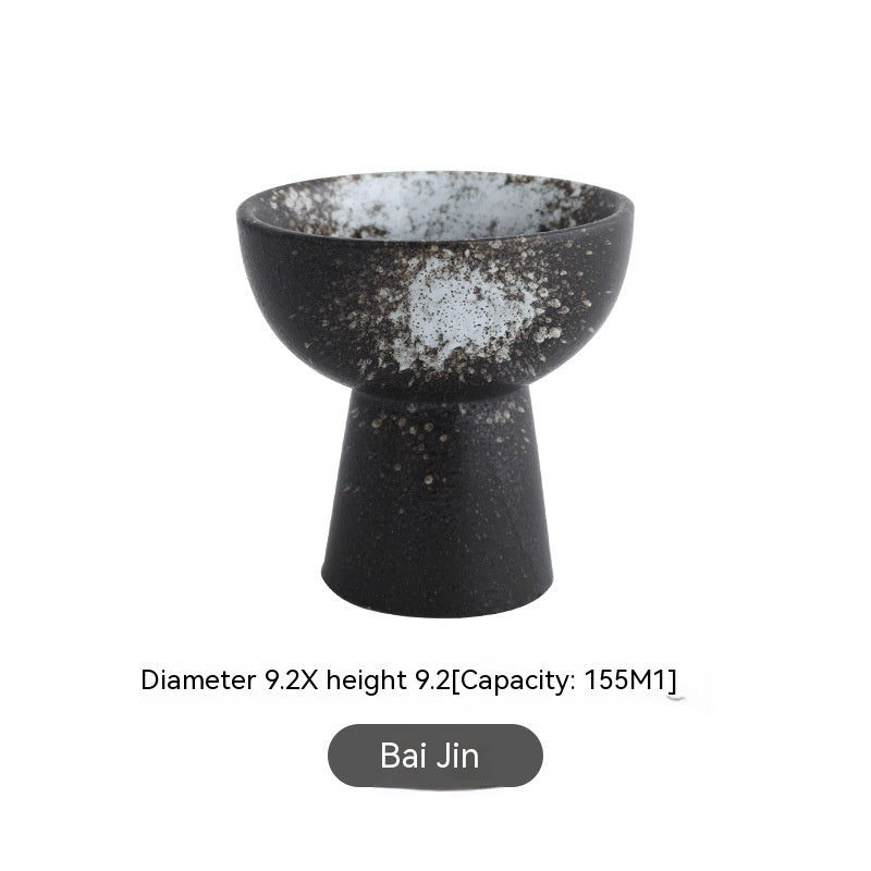 Tall Bowl Japanese-style Ceramic Snack Tableware