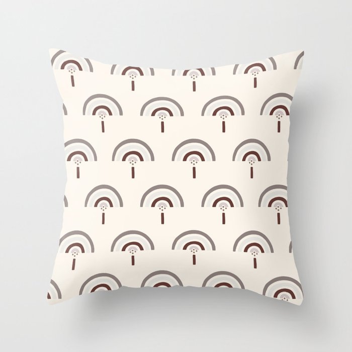 Modern Simple Abstract Pillowcase Simple Geometric Peach Skin Pillow