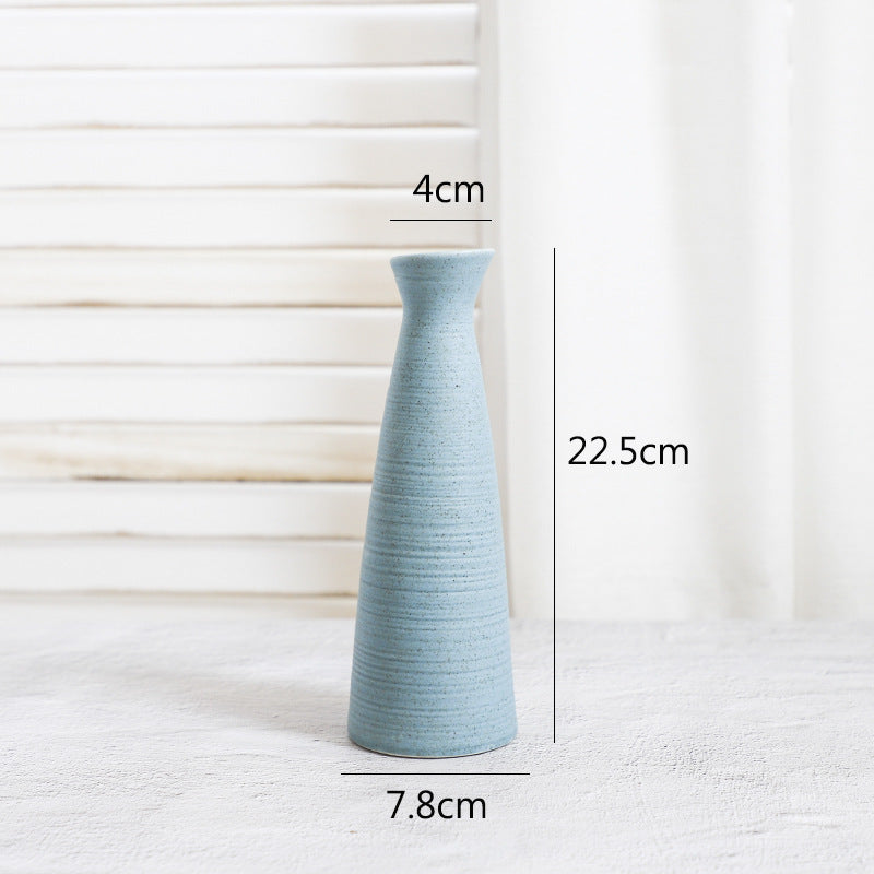 Creative Home Ceramic Crafts Ceramic- Desk Hydroponic Decoration Vase